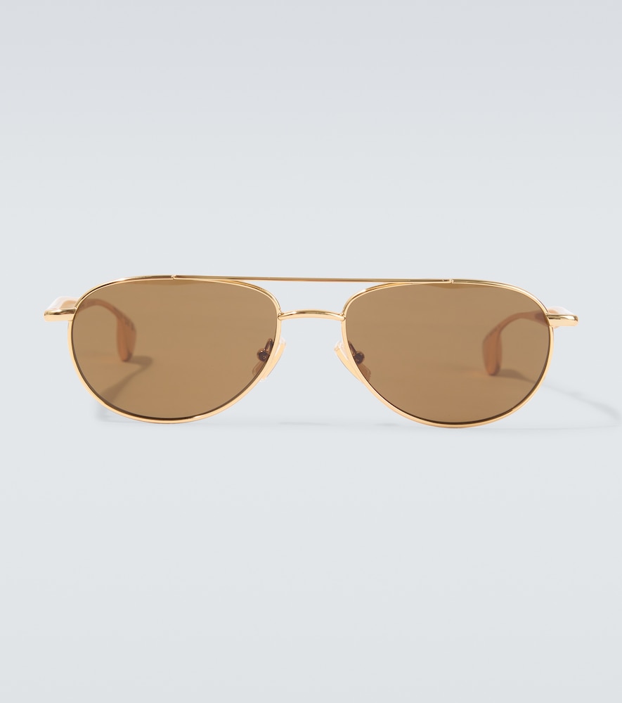 Bottega Veneta Fin aviator sunglasses