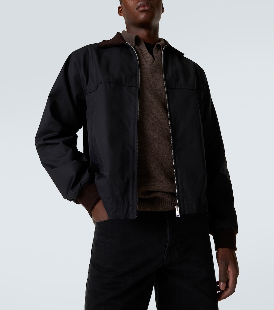  The Row The Row Blouson Mantis Aus Baumwoll-gabardine 
