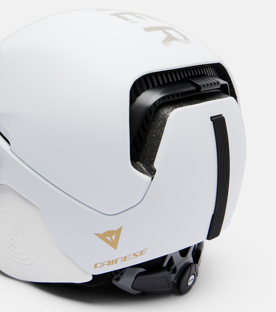 Bogner Bogner Logo Leather-trimmed Ski Helmet 