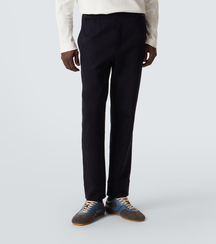 Cotton-Blend Sweatpants