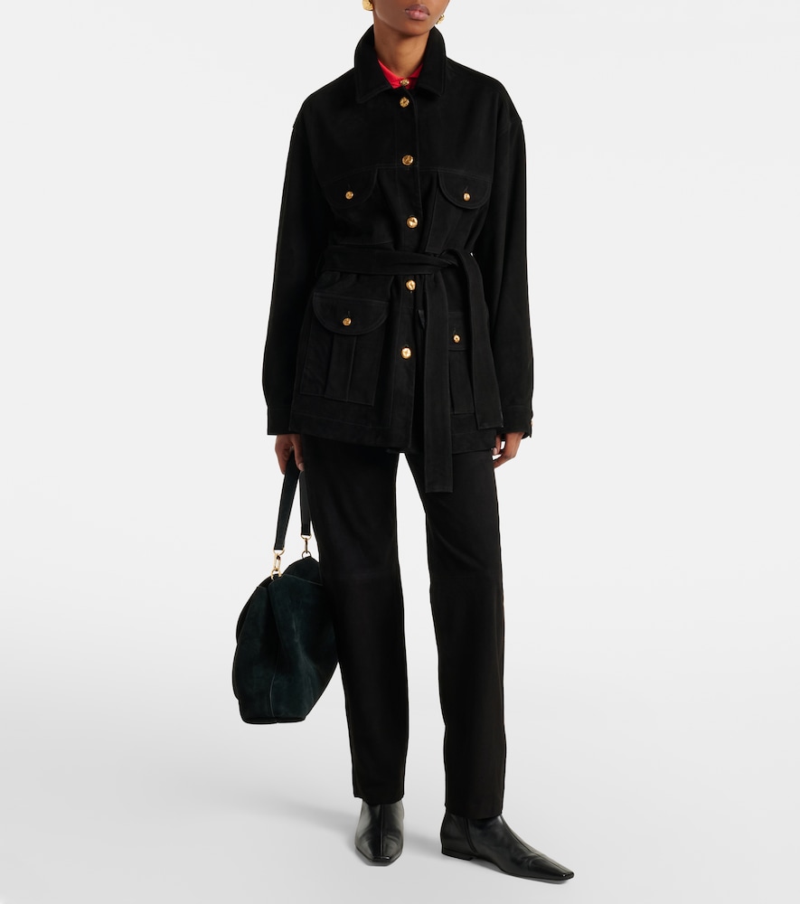 Blazé Milano Sahariana suede jacket