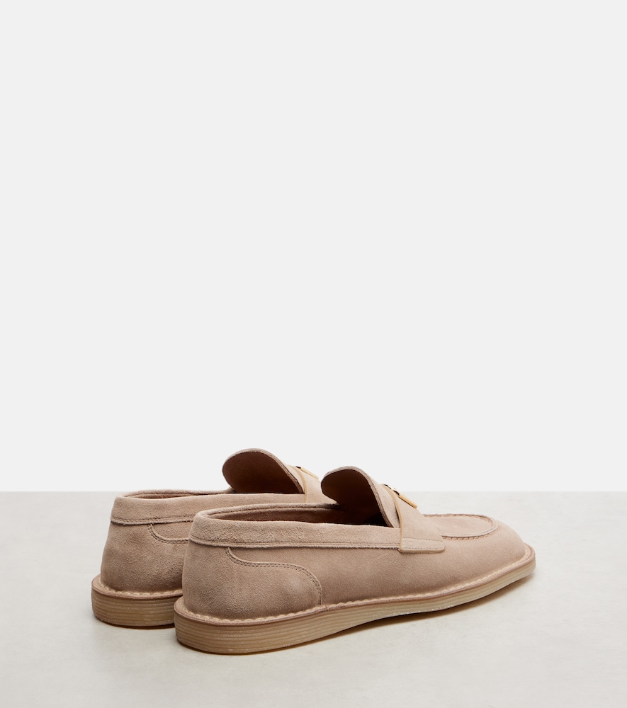  Dolce&gabbana Dolce&gabbana Loafers Dg Aus Veloursleder 