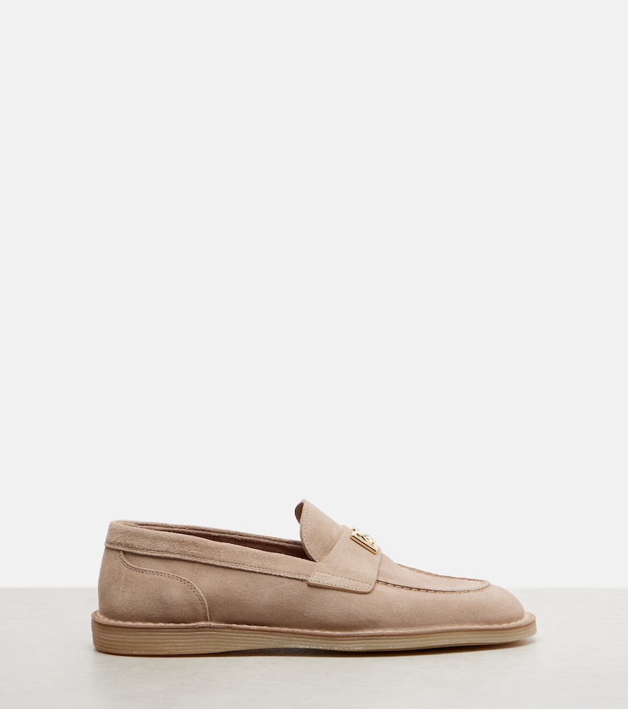  Dolce&gabbana Dolce&gabbana Loafers Dg Aus Veloursleder 