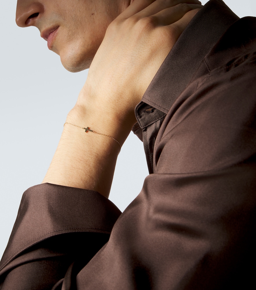  Mateo Mateo Armband Mini Cross Aus 14kt Gelbgold 