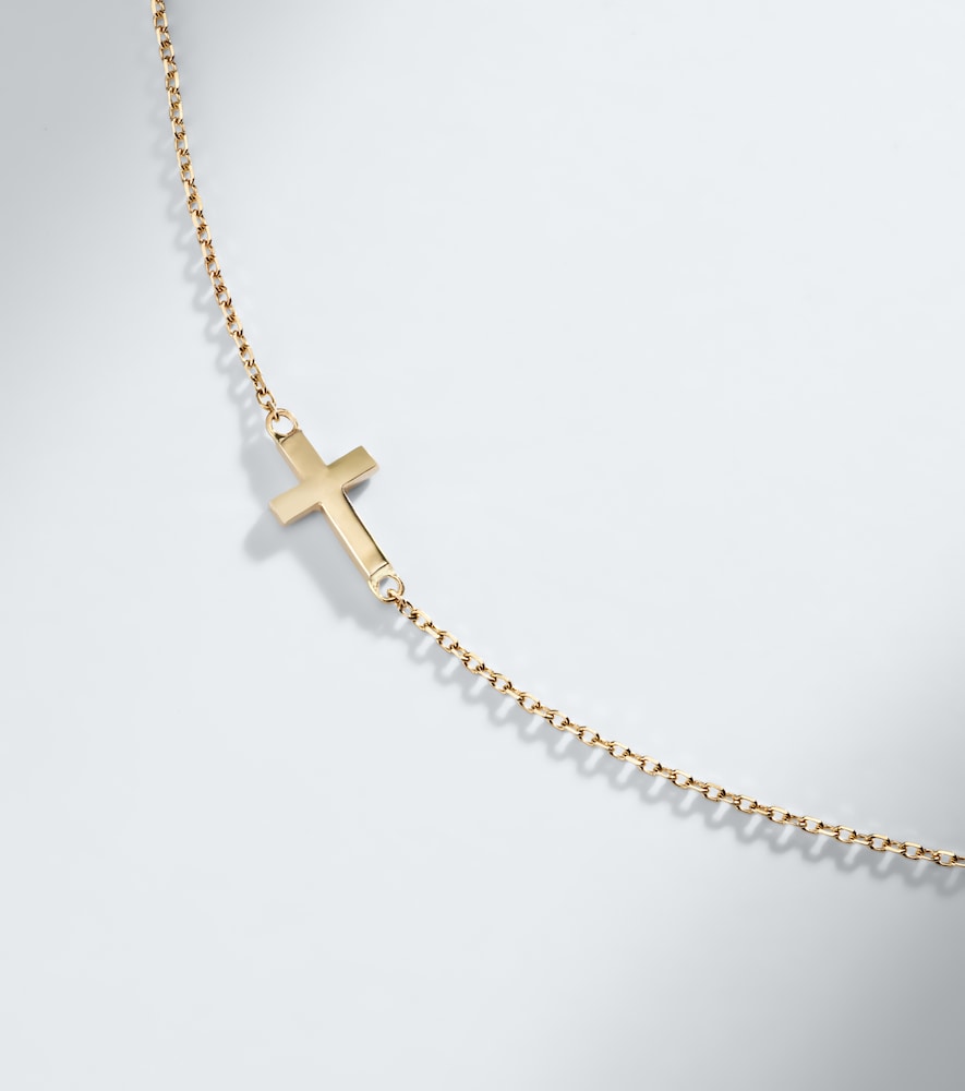  Mateo Mateo Armband Mini Cross Aus 14kt Gelbgold 