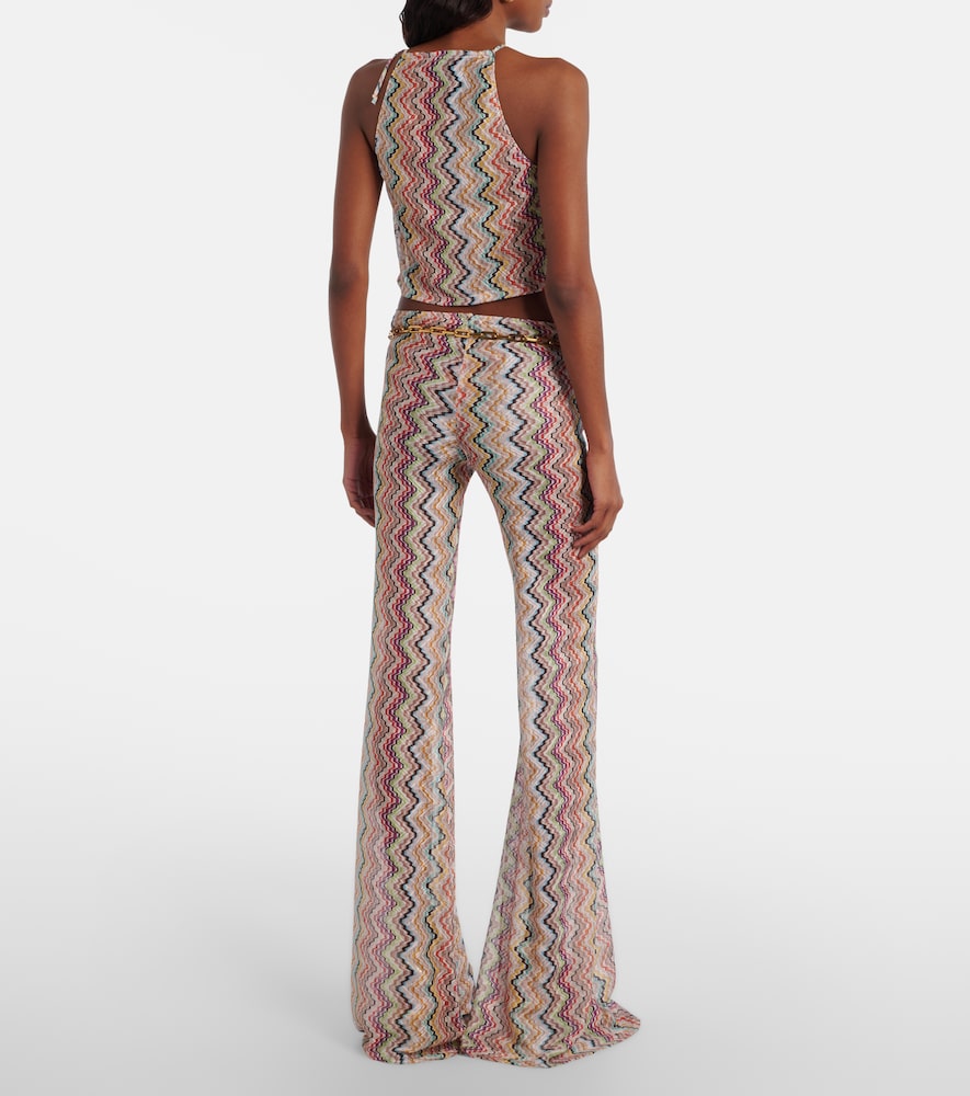  Missoni Missoni Schlaghose Aus Häkelstrick 