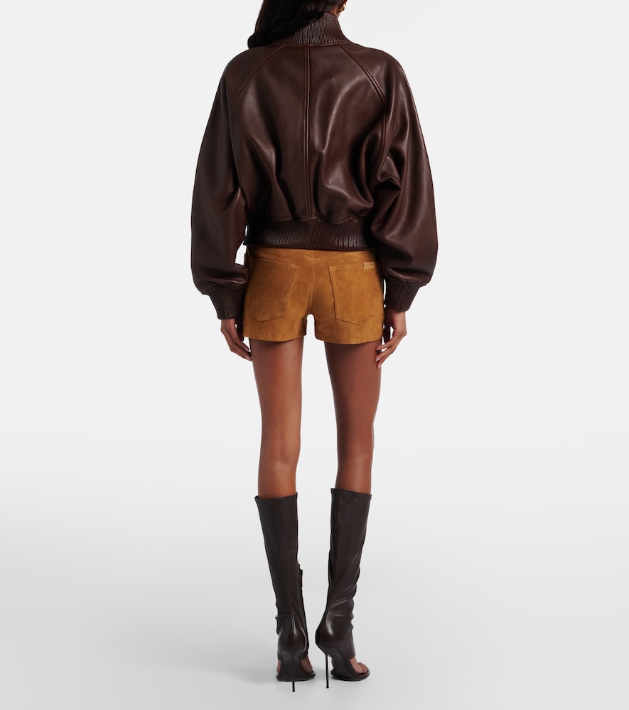  7 For All Mankind 7 For All Mankind Suede Shorts 