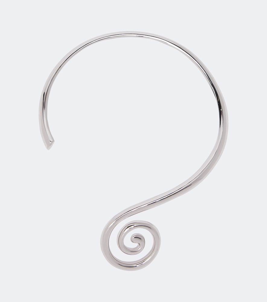 Déhanche Choker Koru aus Sterlingsilber