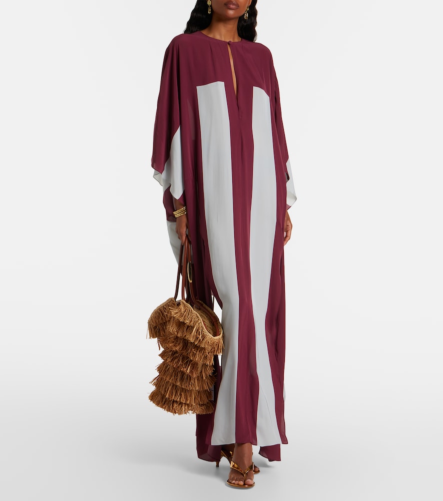  Adriana Degreas Adriana Degreas Bold Stripes Kaftan 