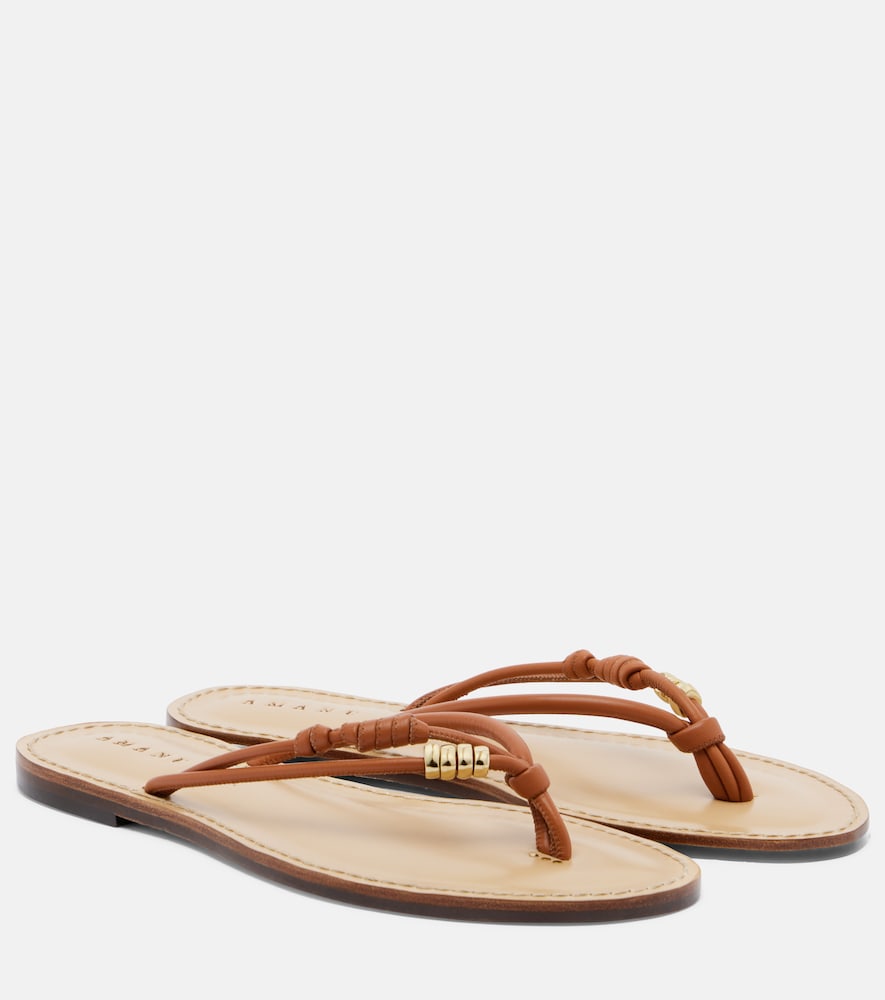Amanu Kiwayu leather thong sandals | Thumbnail 7 Amanu Kiwayu leather thong sandals | Thumbnail 7