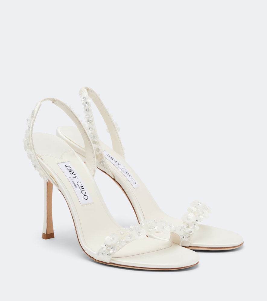 Verzierte Slingback-Sandalen Jenn