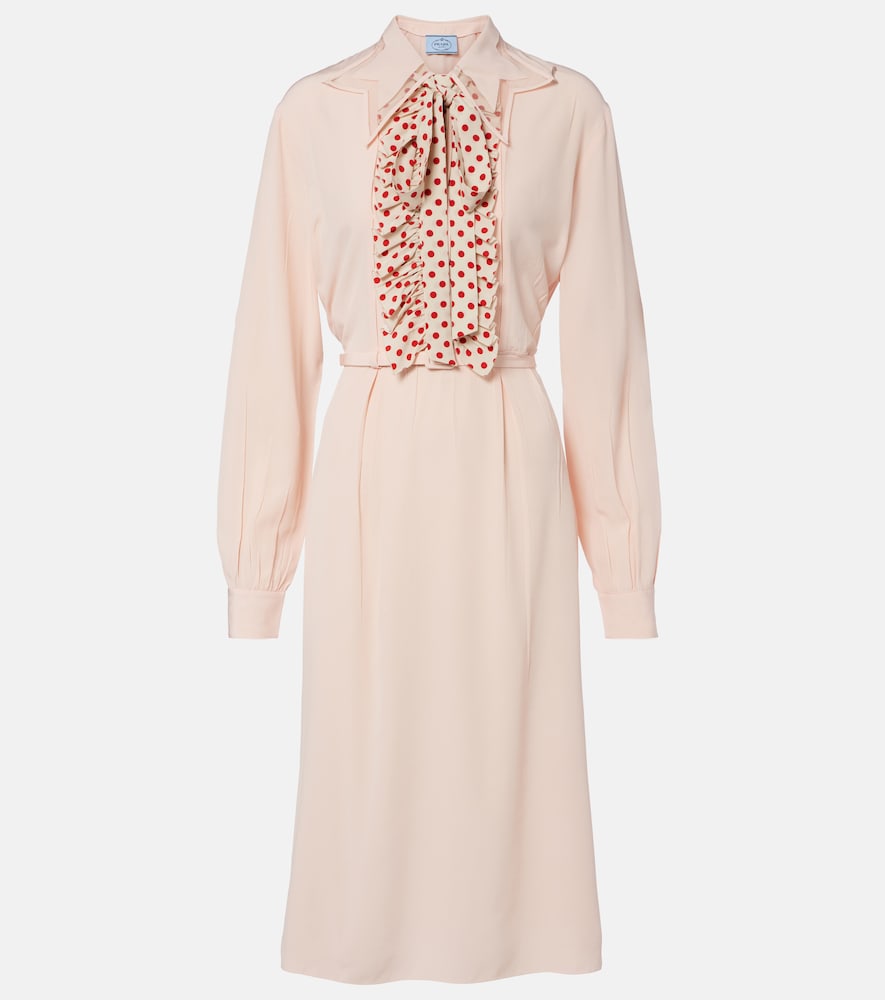 Hemdblusenkleid aus Seide