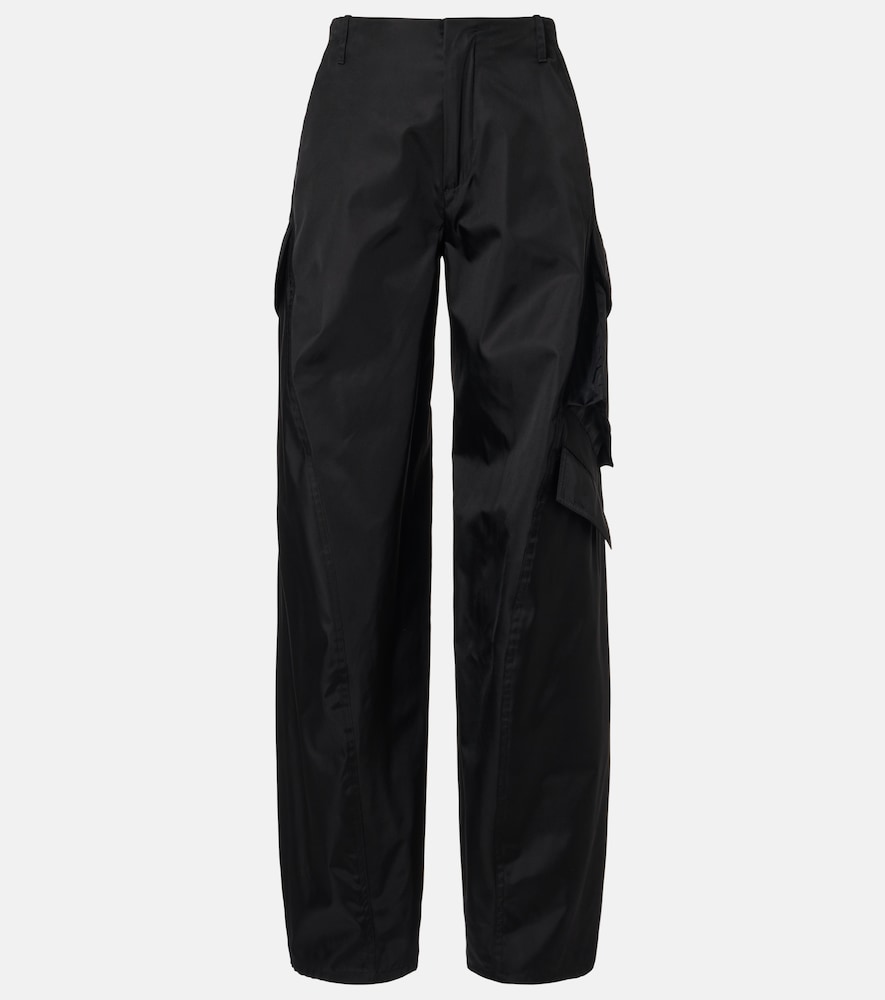 Alaia Women's Black Taffeta Cargo Pants UK Size 18 - Mytheresa