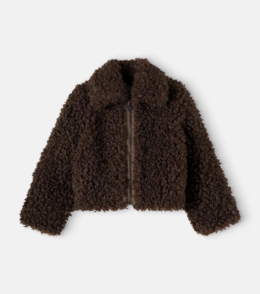 Giacca in teddy