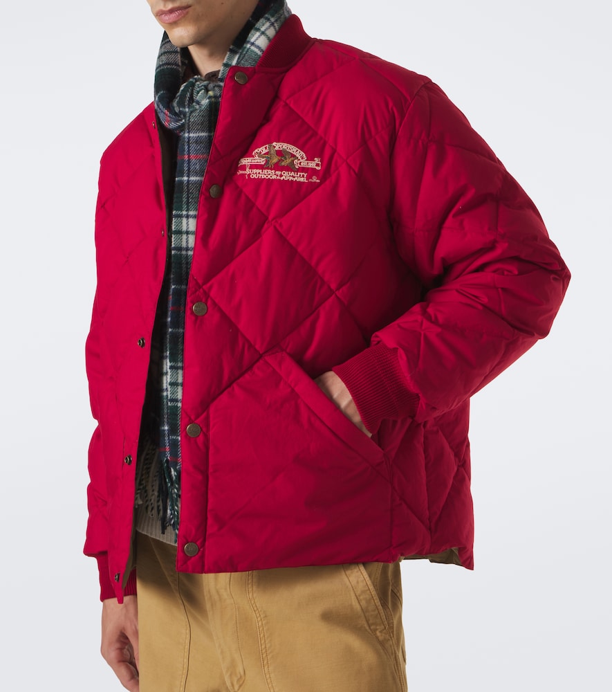 Polo Ralph Lauren Quilted Cotton-Blend Bomber Jacket