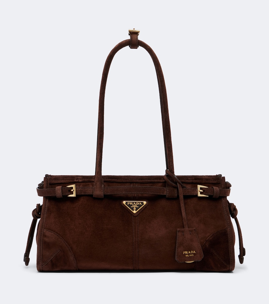 Henkeltasche  Bonnie Mini aus Veloursleder