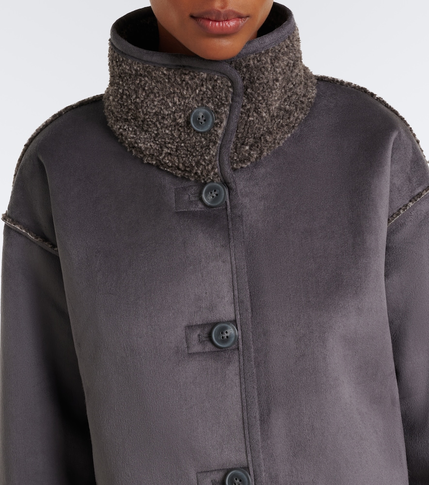 Esme Teddy-Lined Cropped Jacket