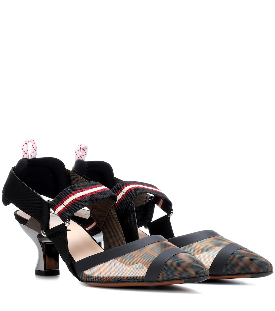 Slingback-Pumps Colibrì aus Mesh