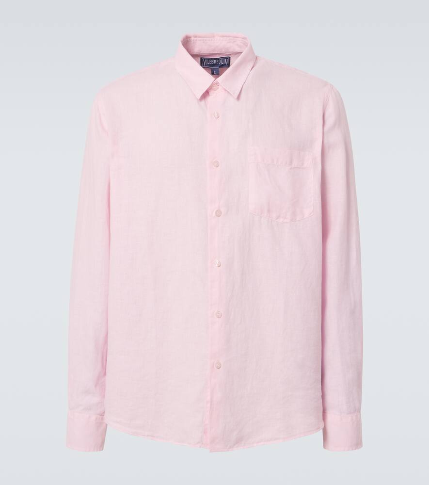 Vilebrequin Caroubis linen shirt