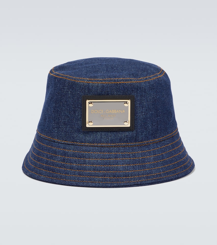 Dolce & Gabbana Denim bucket hat