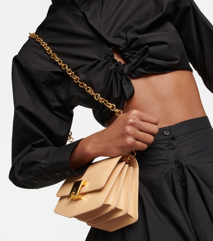 Alaïa Le Papa Small leather crossbody bag
