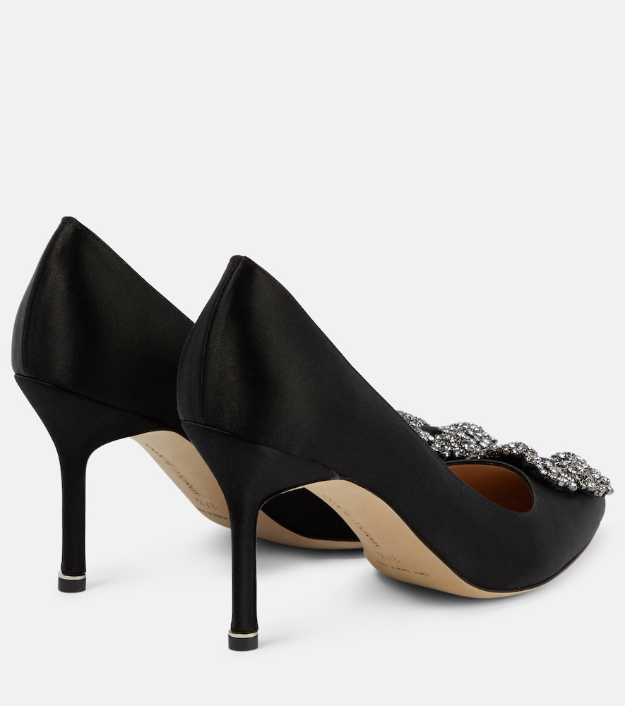 Hangisi 90 Embellished Satin Pumps