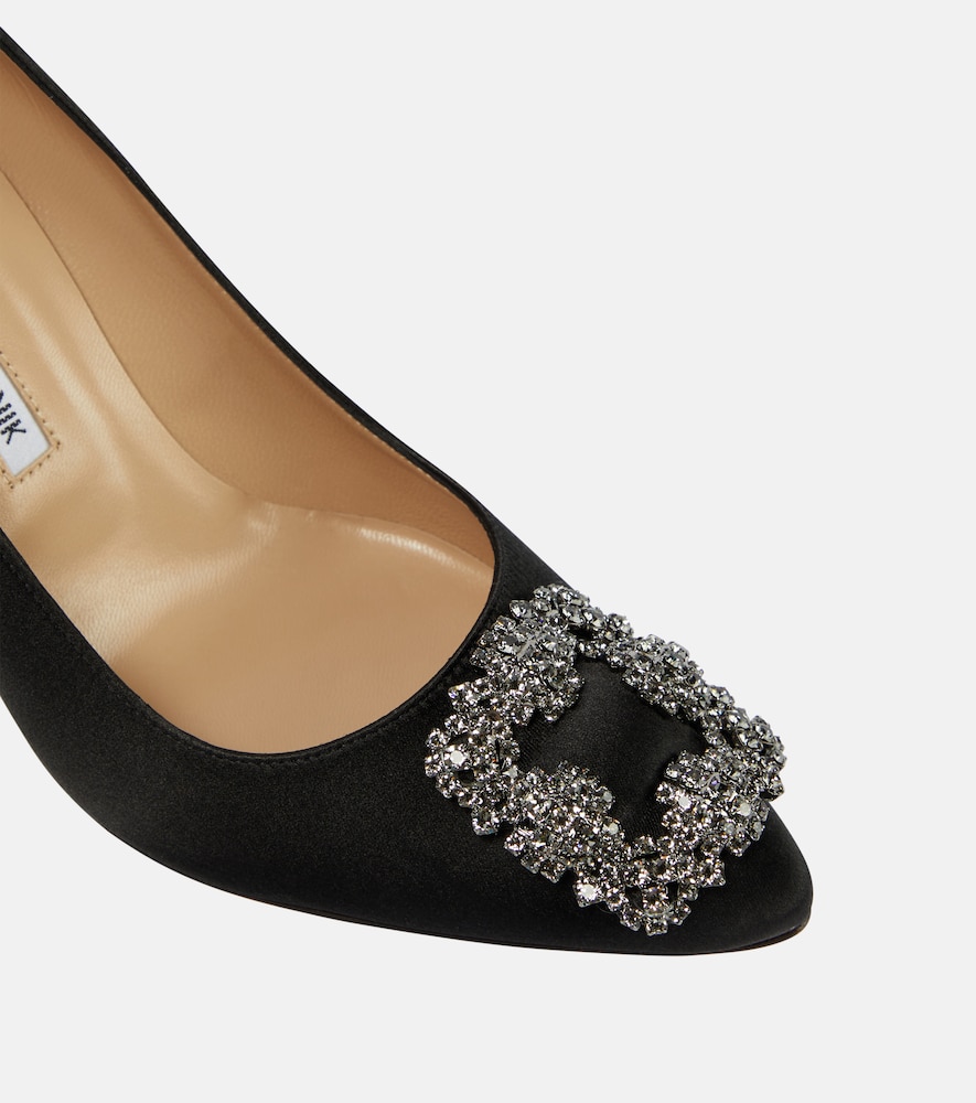 Hangisi 90 Embellished Satin Pumps