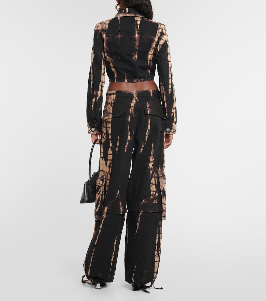  Dion Lee Dion Lee Cropped-jeansjacke 