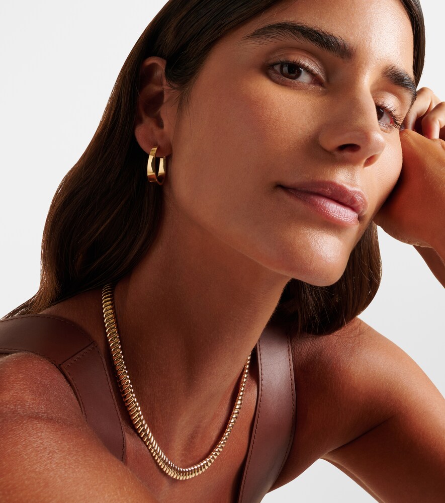 Anita Ko Meryl 18kt yellow gold hoop earrings