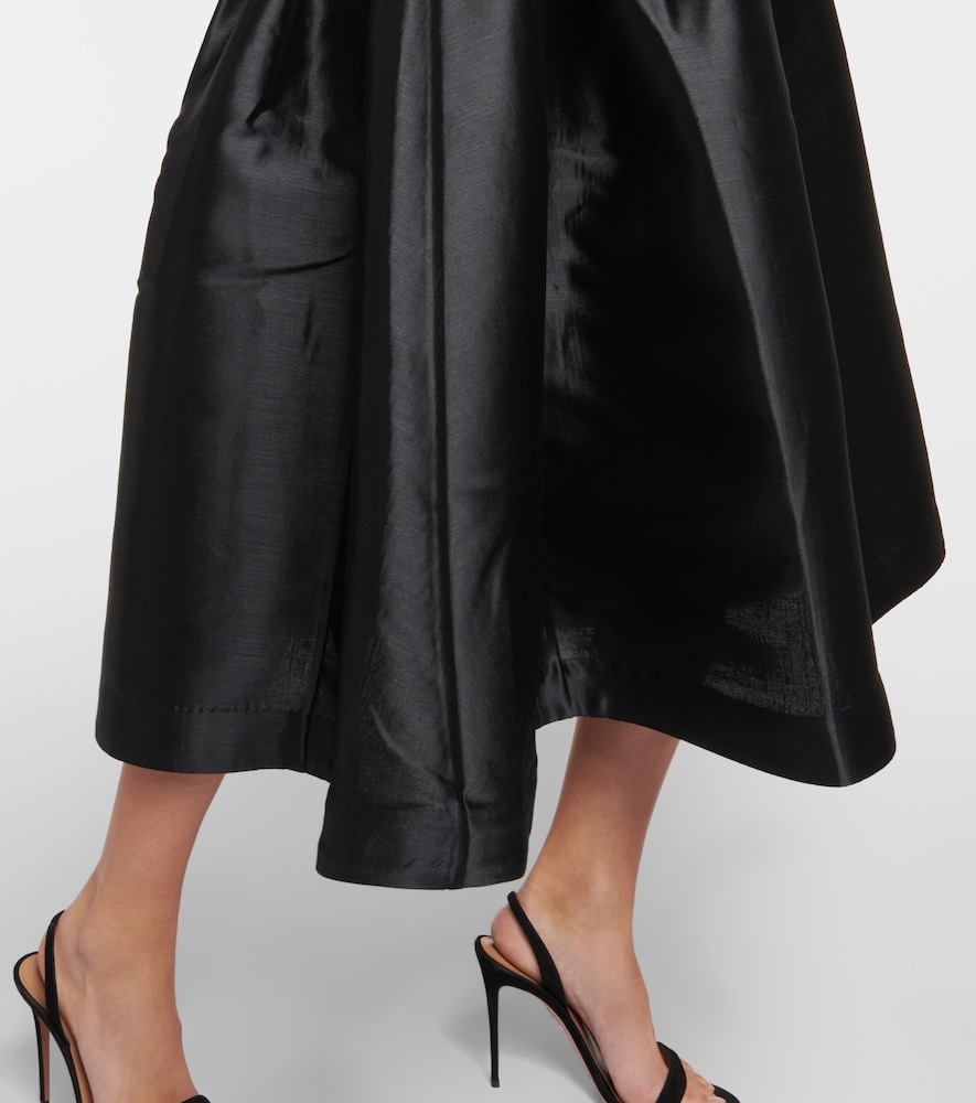  Alex Perry Alex Perry Midikleid Aus Faille 