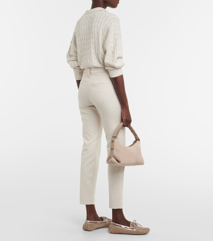  Brunello Cucinelli Brunello Cucinelli Pantaloni Chino In Misto Cotone 