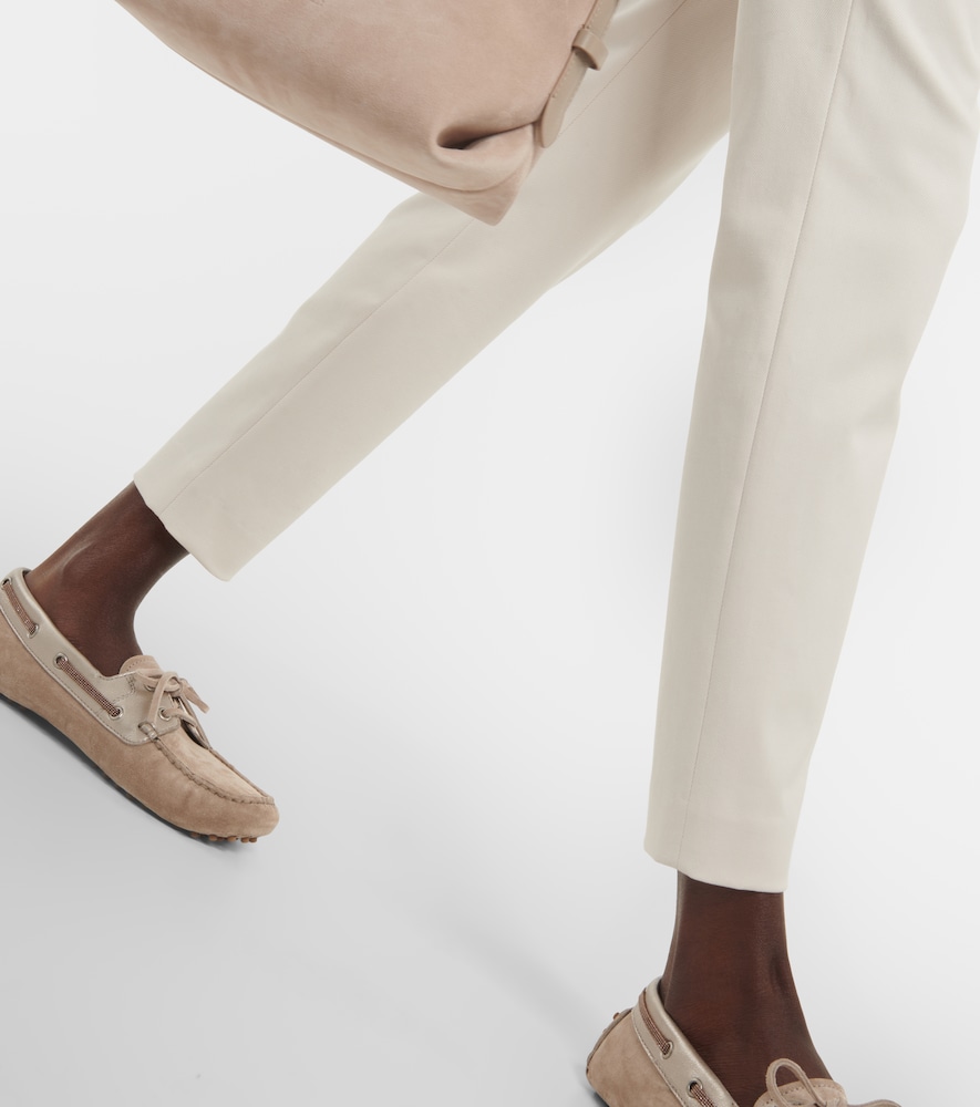  Brunello Cucinelli Brunello Cucinelli Pantaloni Chino In Misto Cotone 
