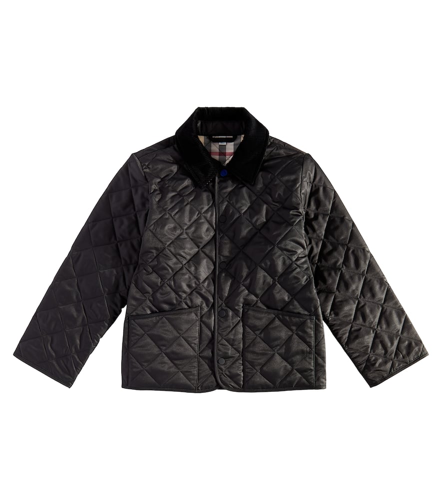Burberry Technical Jacket In Black