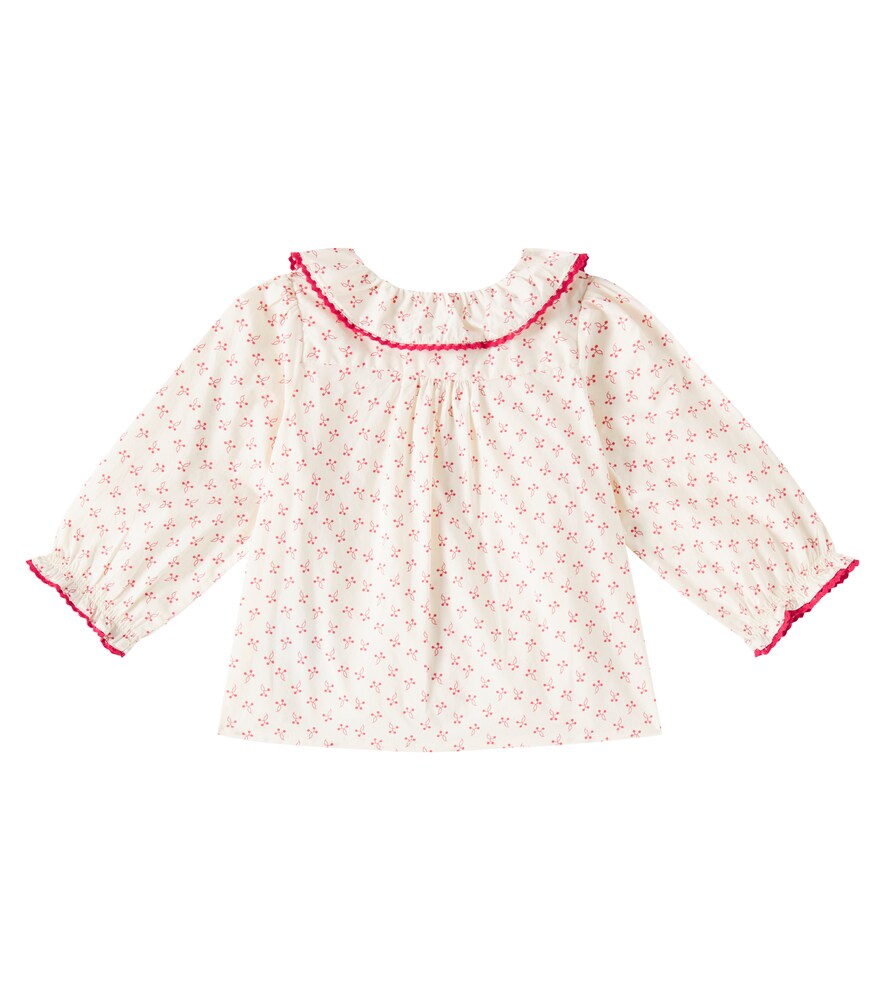  Bonpoint Bonpoint Baby Bluse Jojoba Aus Baumwollpopeline 