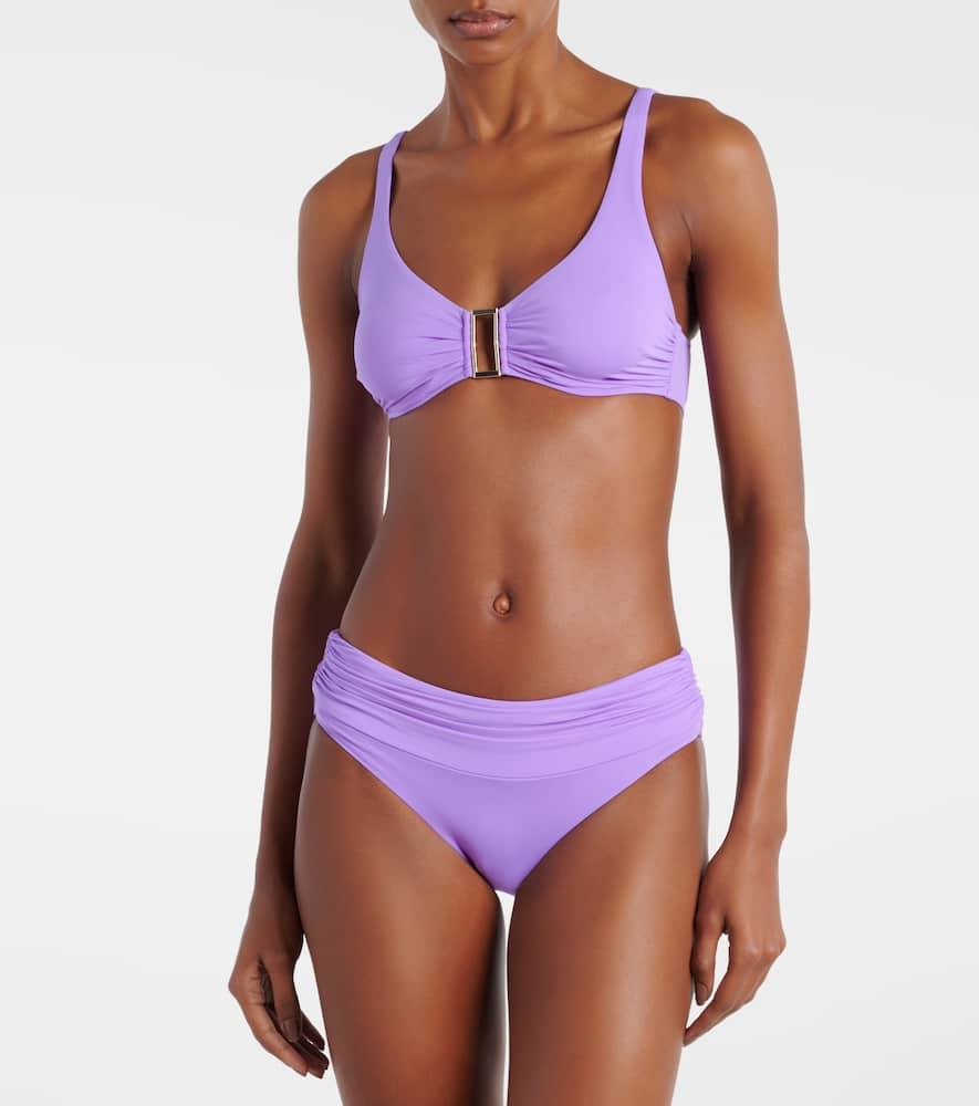 Melissa Odabash Bel Air Bikini Bottoms In Purple