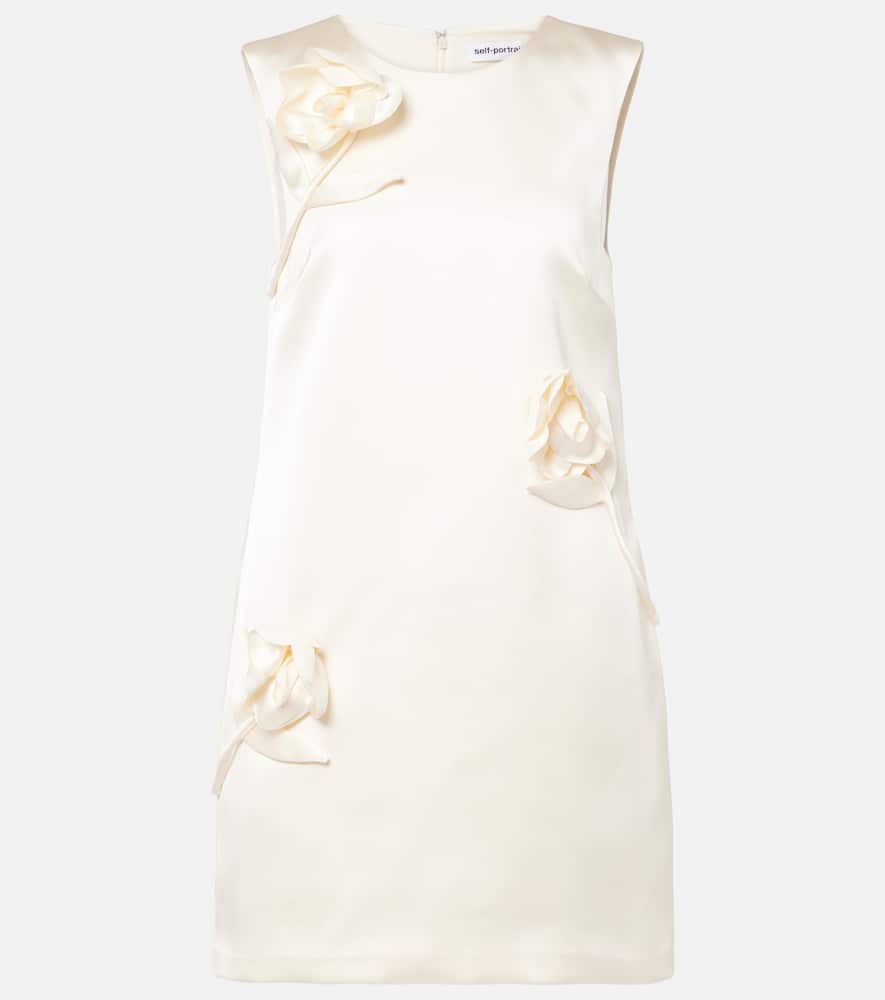 Self-portrait Self Portrait Short Dress In White