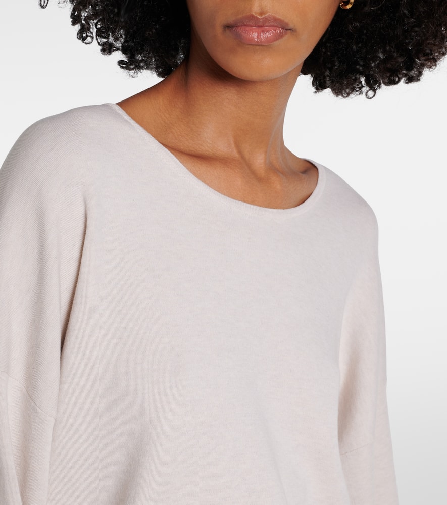Lemaire Cotton Top In Neutral