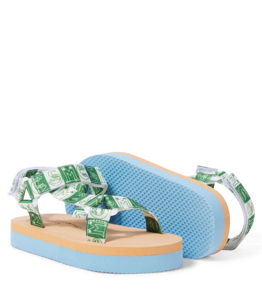  Stella Mccartney Kids Stella Mccartney Kids Bedruckte Sandalen 