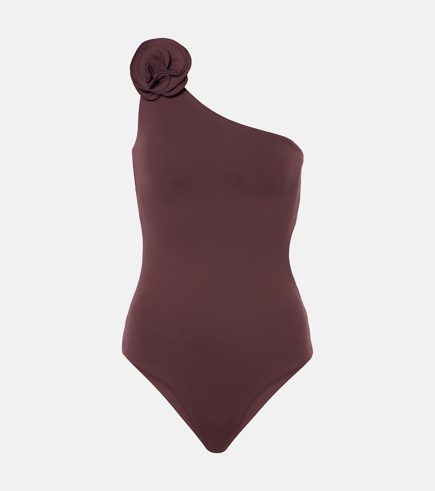 Magda Butrym Floral-appliqué swimsuit　Magda Butrym フローラルアップリケ 水着 Magda