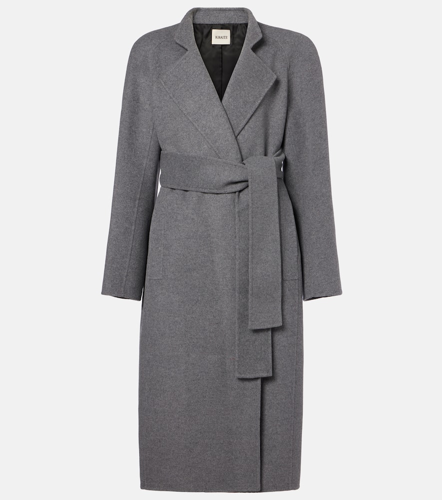 Deena wool wrap coat