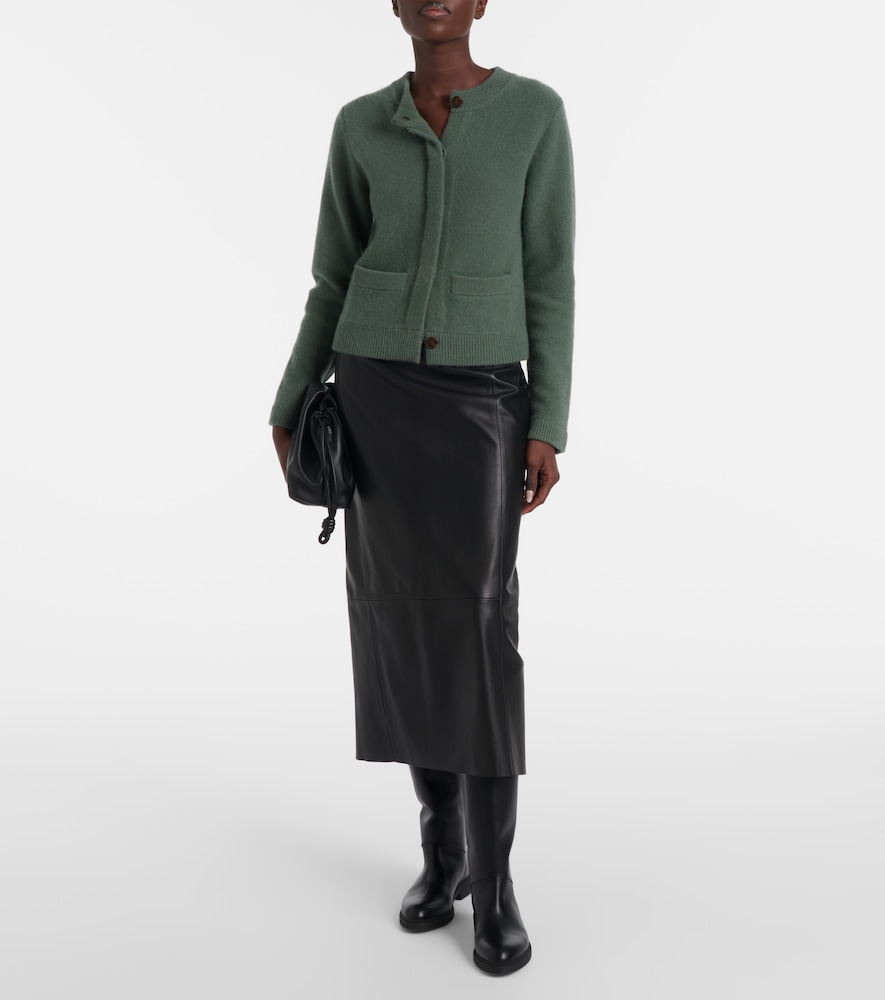 Vince Shrunken Boiled knitted jacket
