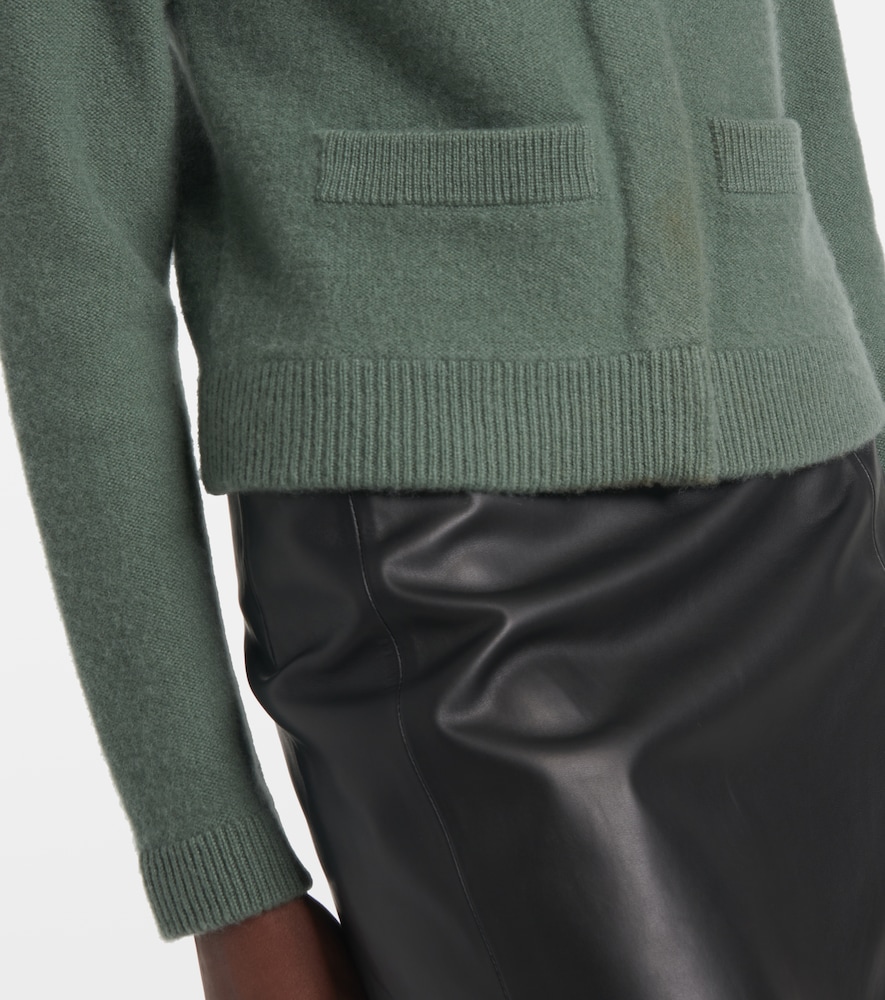  Vince Vince Shrunken Boiled Knitted Jacket 