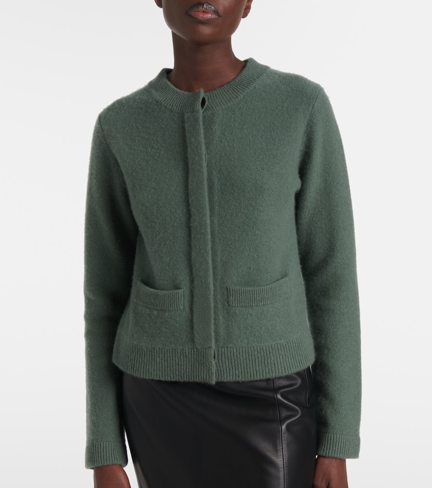  Vince Vince Shrunken Boiled Knitted Jacket 
