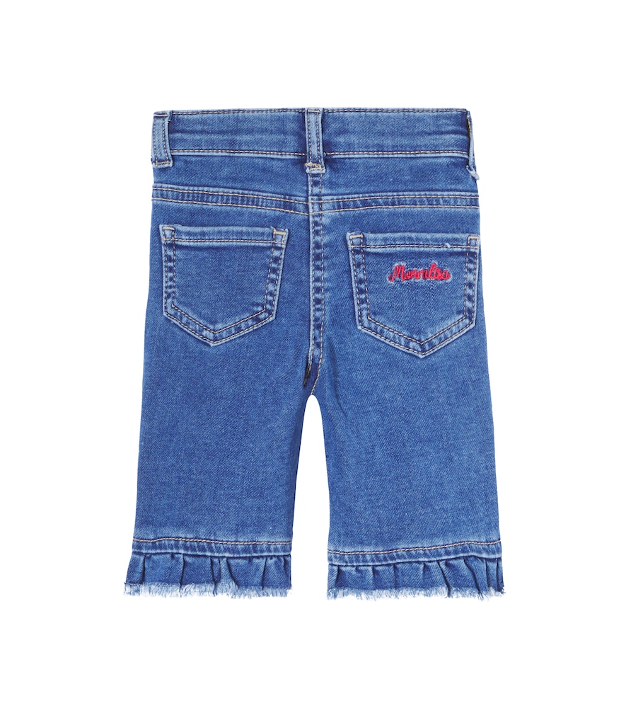  Monnalisa Monnalisa X Disney® Baby Bestickte Straight Jeans 