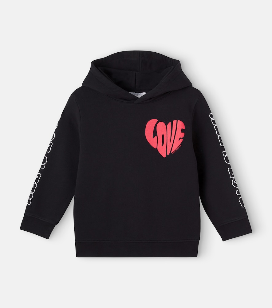 Stella McCartney Stella McCartney Kids Printed cotton jersey hoodie