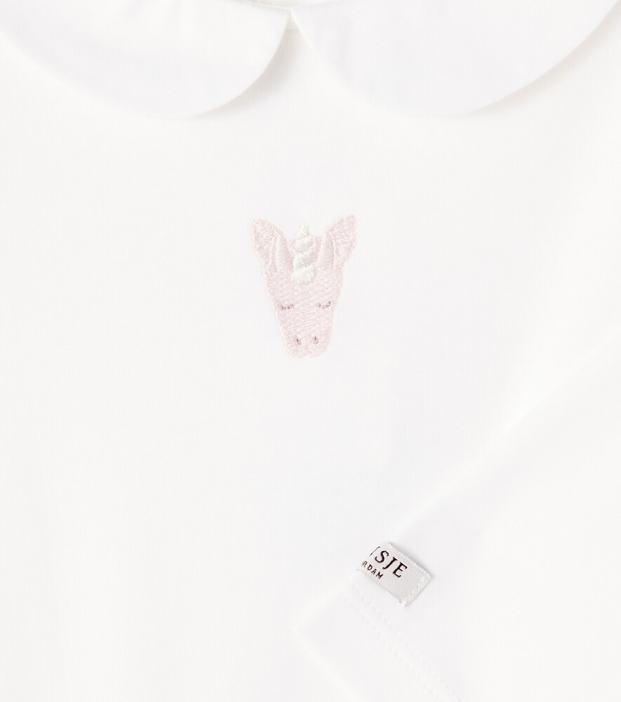  Donsje Donsje Baby Davo Cotton Bodysuit 