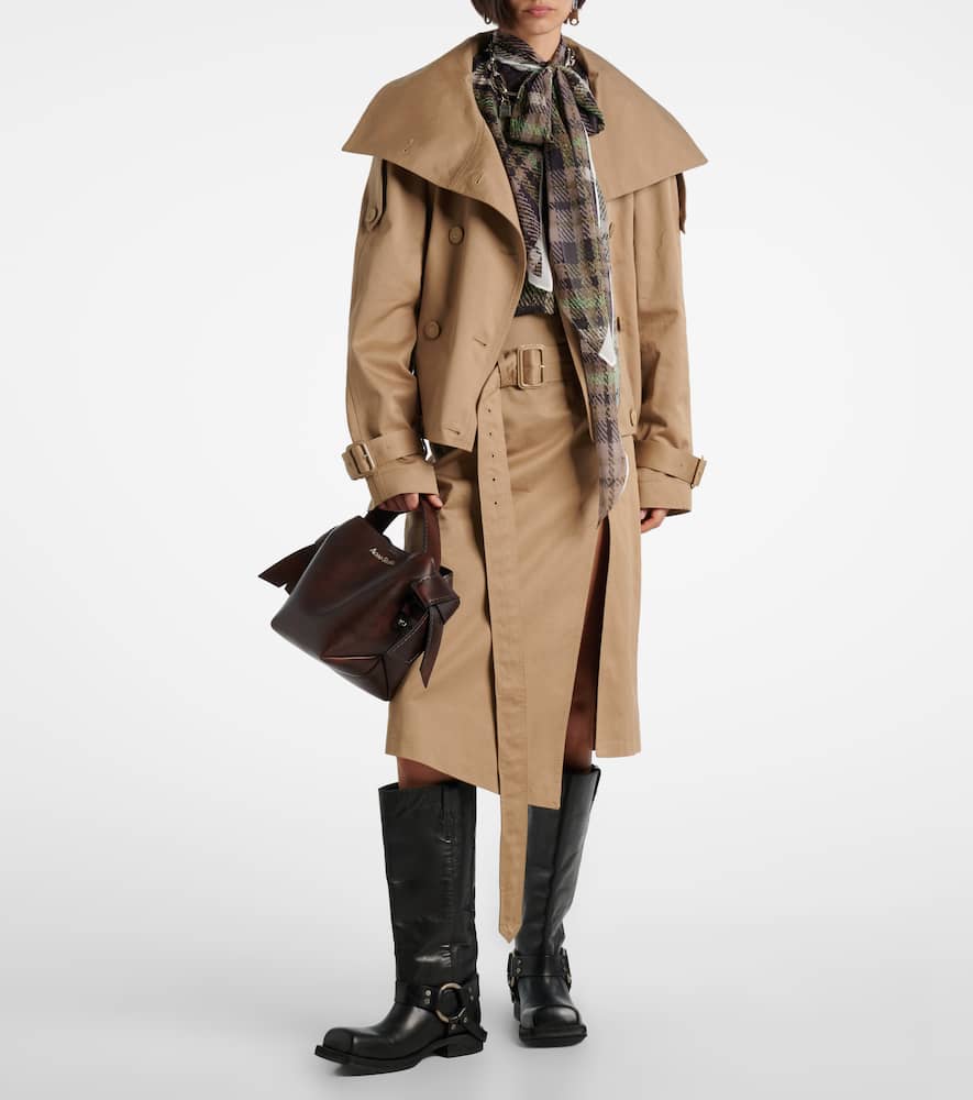 Acne Studios Twill Jacket Knitwear Beige In Neutral