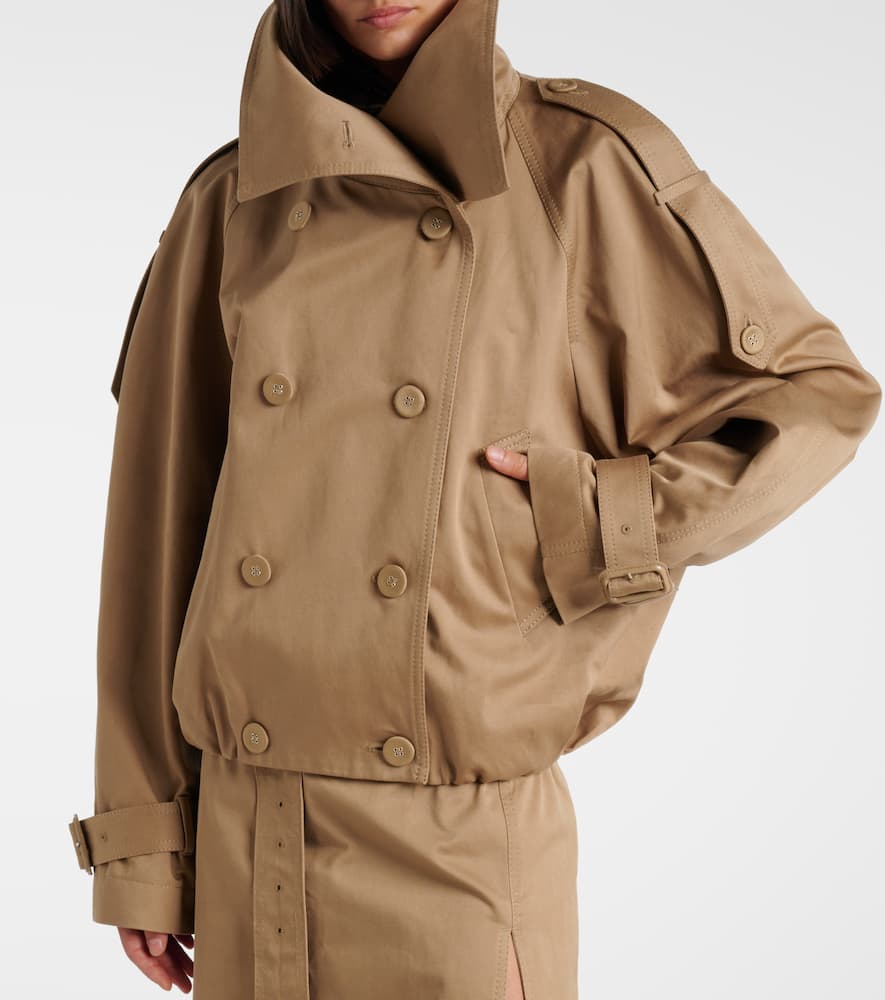 Acne Studios Twill Jacket Knitwear Beige In Neutral
