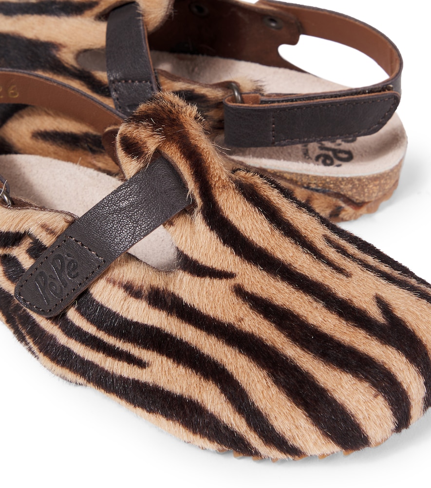  Pepe Pèpè Slippers Aus Kalbshaar 