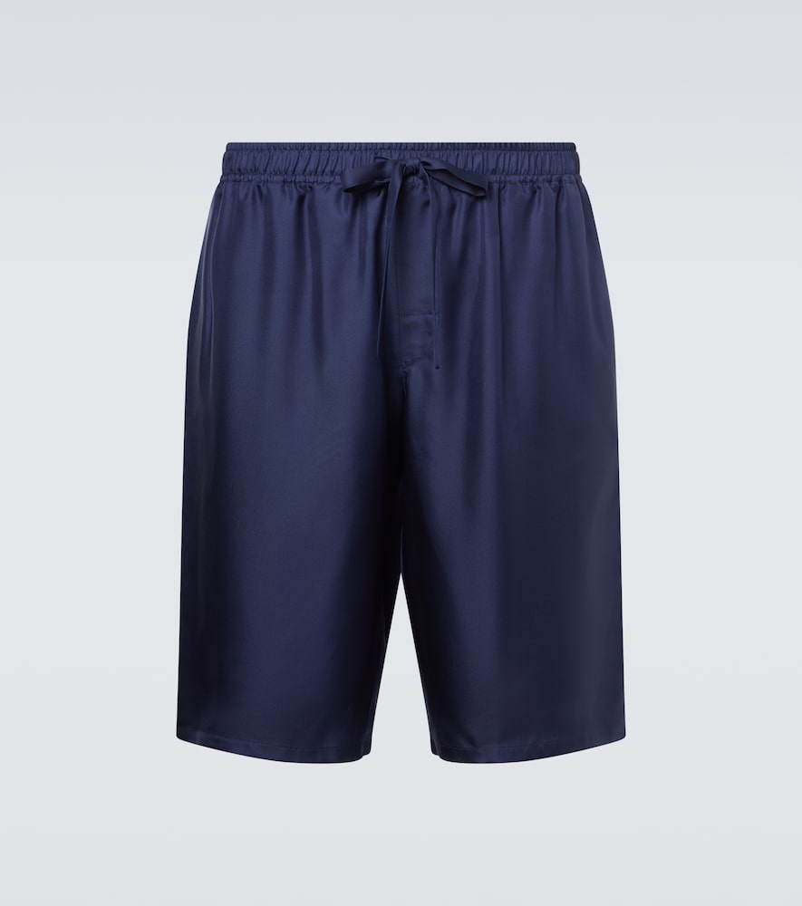 Dolce & Gabbana Silk satin bermuda shorts